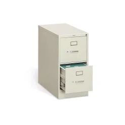 File Cabinets*HON 310 Series 2-Drawer Vertical File Cabinet, Letter Size, Lockable, 29