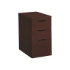 File Cabinets*HON 10500 Series Mobile Vertical File Cabinet, Letter/Legal Size, Lockable, 28"H x 15.75"W x 22.75"D, Mahogany (105102NN)