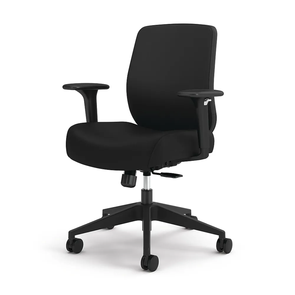 Office Chairs*HON Altern Fabric Swivel Task Chair, Black (HPTCC1-T1UU.BLK)