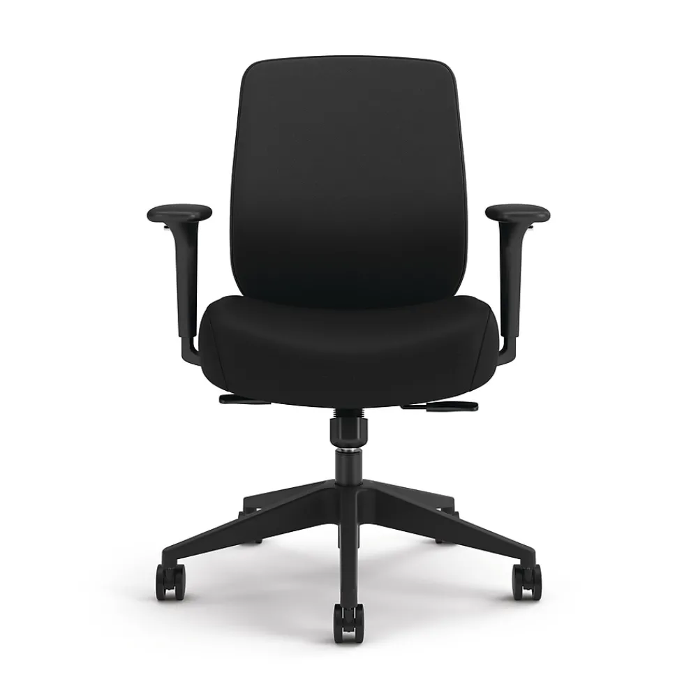 Office Chairs*HON Altern Fabric Swivel Task Chair, Black (HPTCC1-T1UU.BLK)