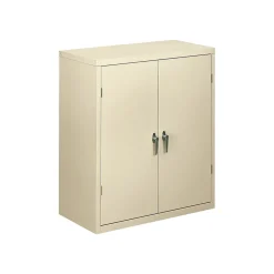 Storage Cabinets*HON Brigade 42" Steel Storage Cabinet with 3 Shelves, Putty (SC1842L)