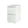 File Cabinets*HON Brigade 2-Drawer Mobile Lateral File Cabinet, Letter Size, Lockable, 28"H x 15"W x 23"D, Gray (H33823RLQ)