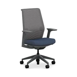 Office Chairs*HON Cipher Mesh/Fabric Swivel Task Chair, Navy/Charcoal (HCFRT.STC.H.S.IC.APX13.TC00.AL.RE.SB.S)