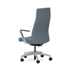 Office Chairs*HON Cofi Fabric Swivel Executive Chair, Nimbus/Polished Aluminum (HCFEU.W0.STC.P.H.UR93.CHSTC09.PA)