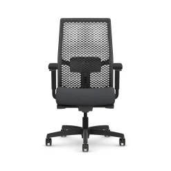 Office Chairs*HON Ignition 2.0 Ergonomic Vinyl/ReActiv Swivel Task Chair, Basalt (HIWMRAKD.Y2.A.H.0S.SX23.BL.SB.T)