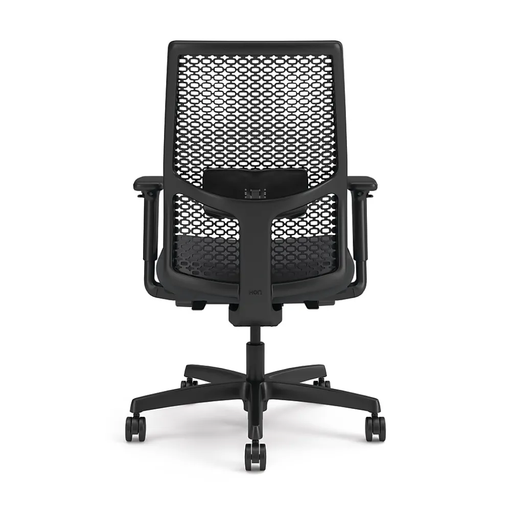 Office Chairs*HON Ignition 2.0 Ergonomic Vinyl/ReActiv Swivel Task Chair, Basalt (HIWMRAKD.Y2.A.H.0S.SX23.BL.SB.T)