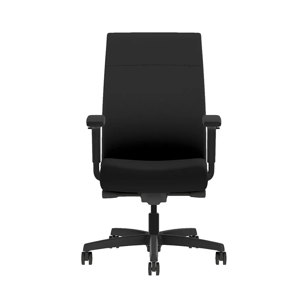 Office Chairs*HON Ignition 2.0 Fabric Swivel Task Chair, Black (HIWMUKD.Y2.A.H.CU10.NL.SB.T)