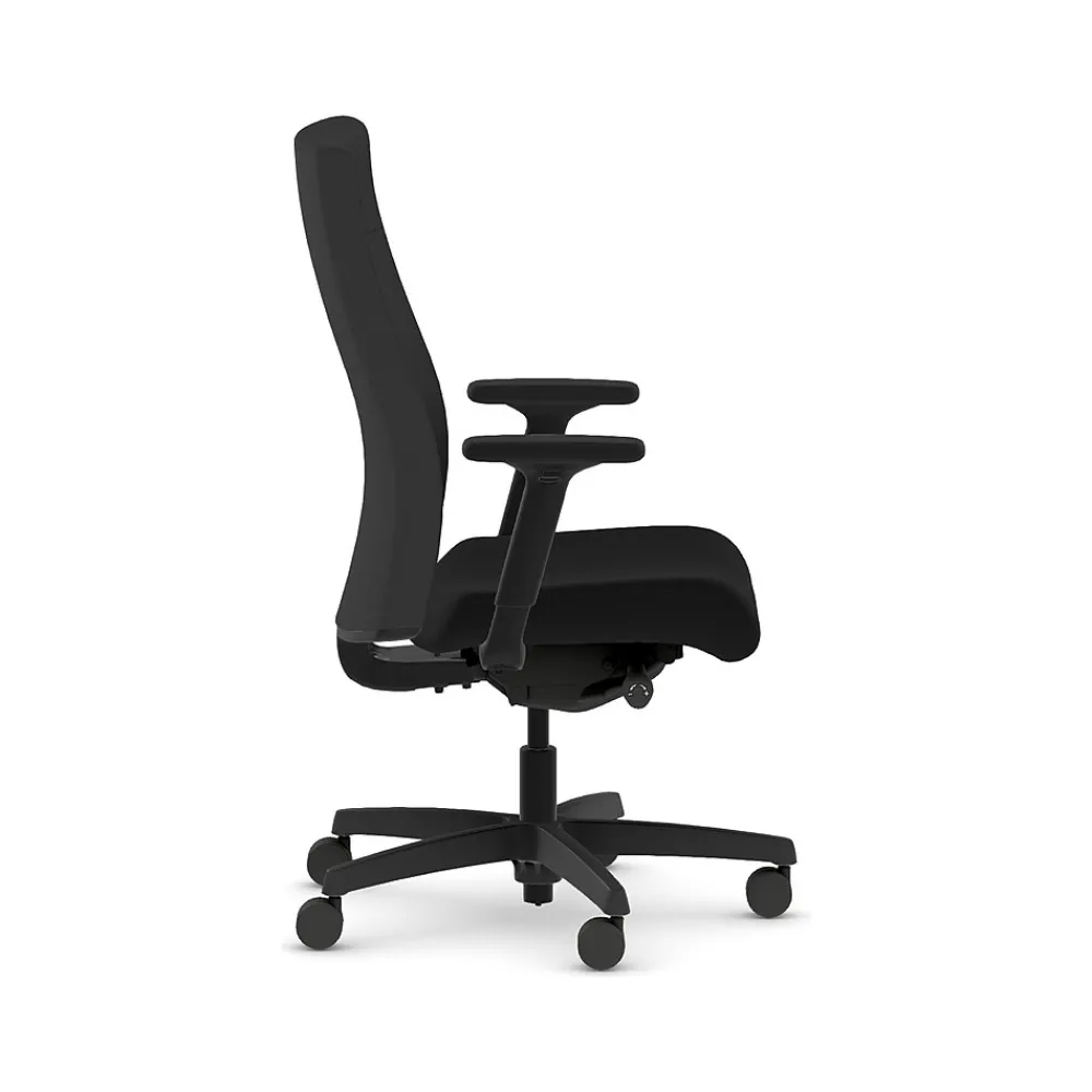 Office Chairs*HON Ignition 2.0 Fabric Swivel Task Chair, Black (HIWMUKD.Y2.A.H.CU10.NL.SB.T)