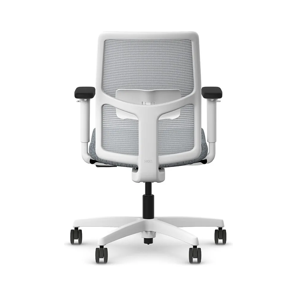 Office Chairs*HON Ignition 2.0 Fabric/Mesh Swivel Task Chair, Basalt/Designer White (HITLMKD.Y1.A.H.IF.APX25.DW.SB.DWX)