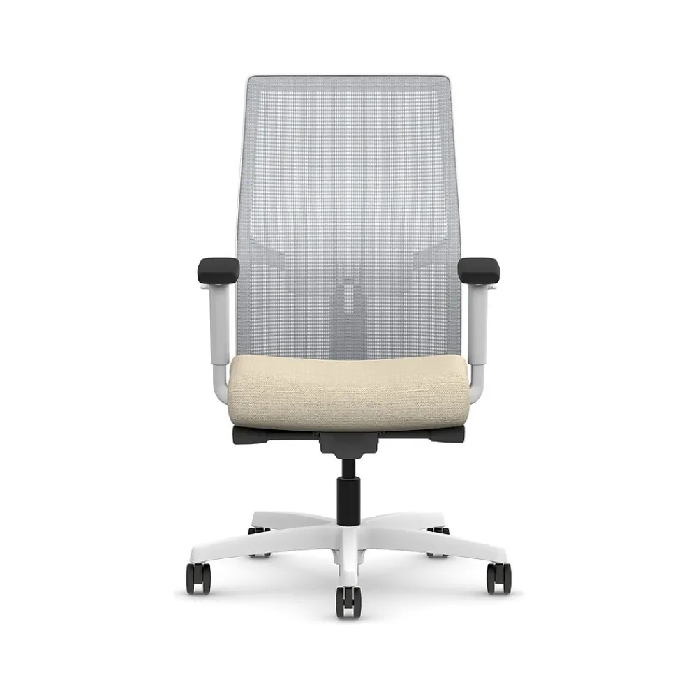 Office Chairs*HON Ignition 2.0 Fabric/Mesh Swivel Task Chair, Biscotti/Designer White (HIWMMKD.Y2.A.H.IF.HAML11.DW.SB.DWX)
