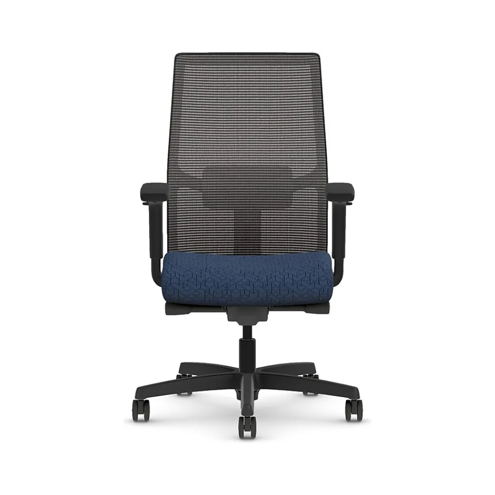 Office Chairs*HON Ignition 2.0 Fabric/Mesh Swivel Task Chair, Navy/Black (HIWMMKD.Y2.A.H.IM.APX13.BL.SB.T)