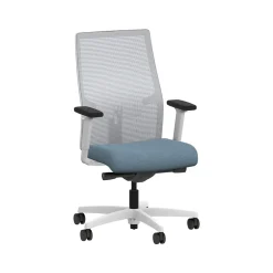 Office Chairs*HON Ignition 2.0 Fabric/Mesh Swivel Task Chair, Carolina/Designer White (HIWMMKD.Y2.A.H.IF.HAML21.DW.SB.DWX)