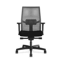 Office Chairs*HON Ignition 2.0 Mesh Back Fabric Task Chair, Black (I2MRL2AC10TK)