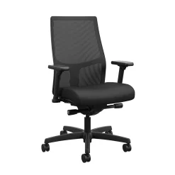 Office Chairs*HON Ignition 2.0 Mesh Back Fabric Computer and Desk Chair, Black (HIWMMKD.Y2.A.H.IM.CU10.NL.SB.T)