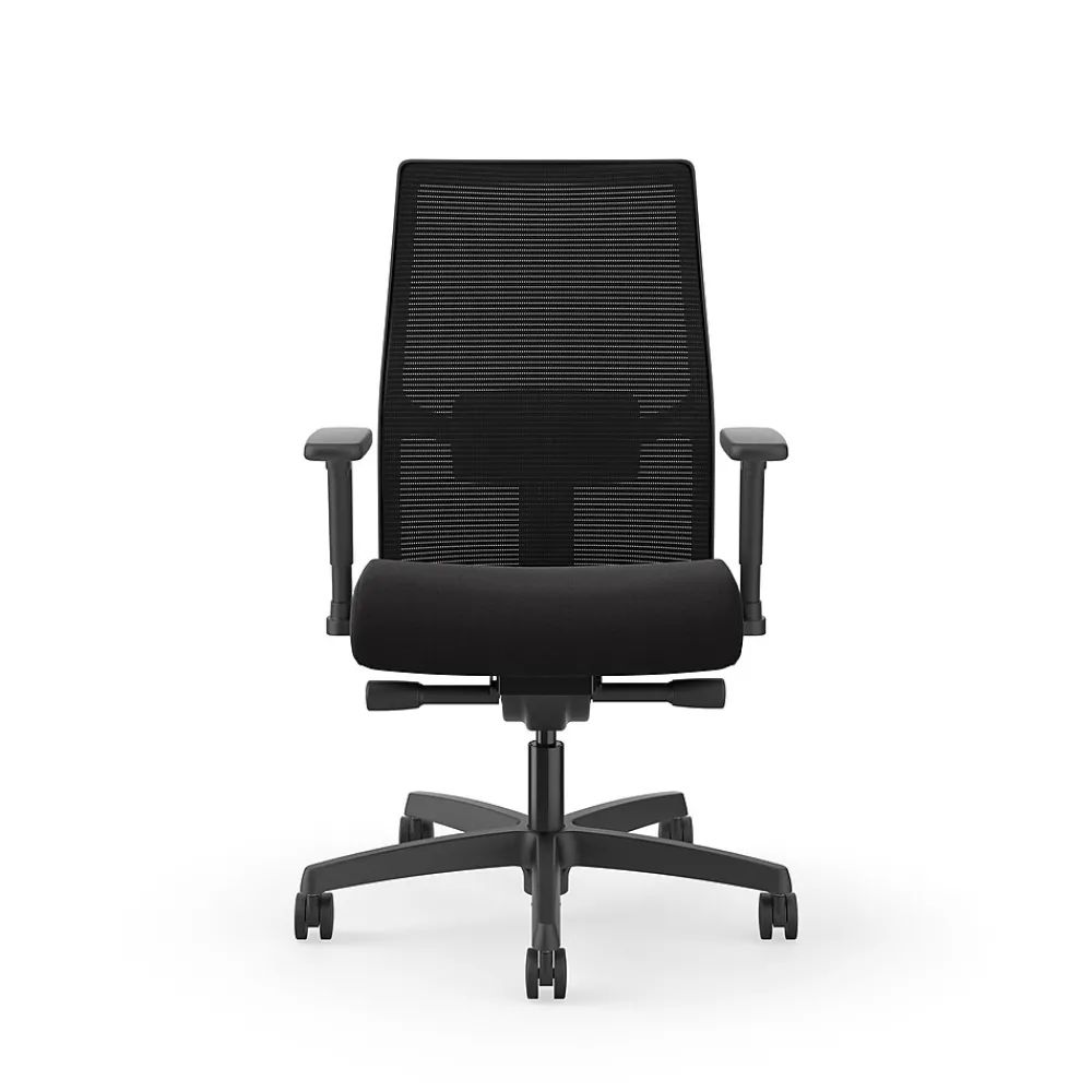 Office Chairs*HON Ignition 2.0 Mesh/Fabric Computer and Desk Chair, Black (I2M2AMLCPIP)
