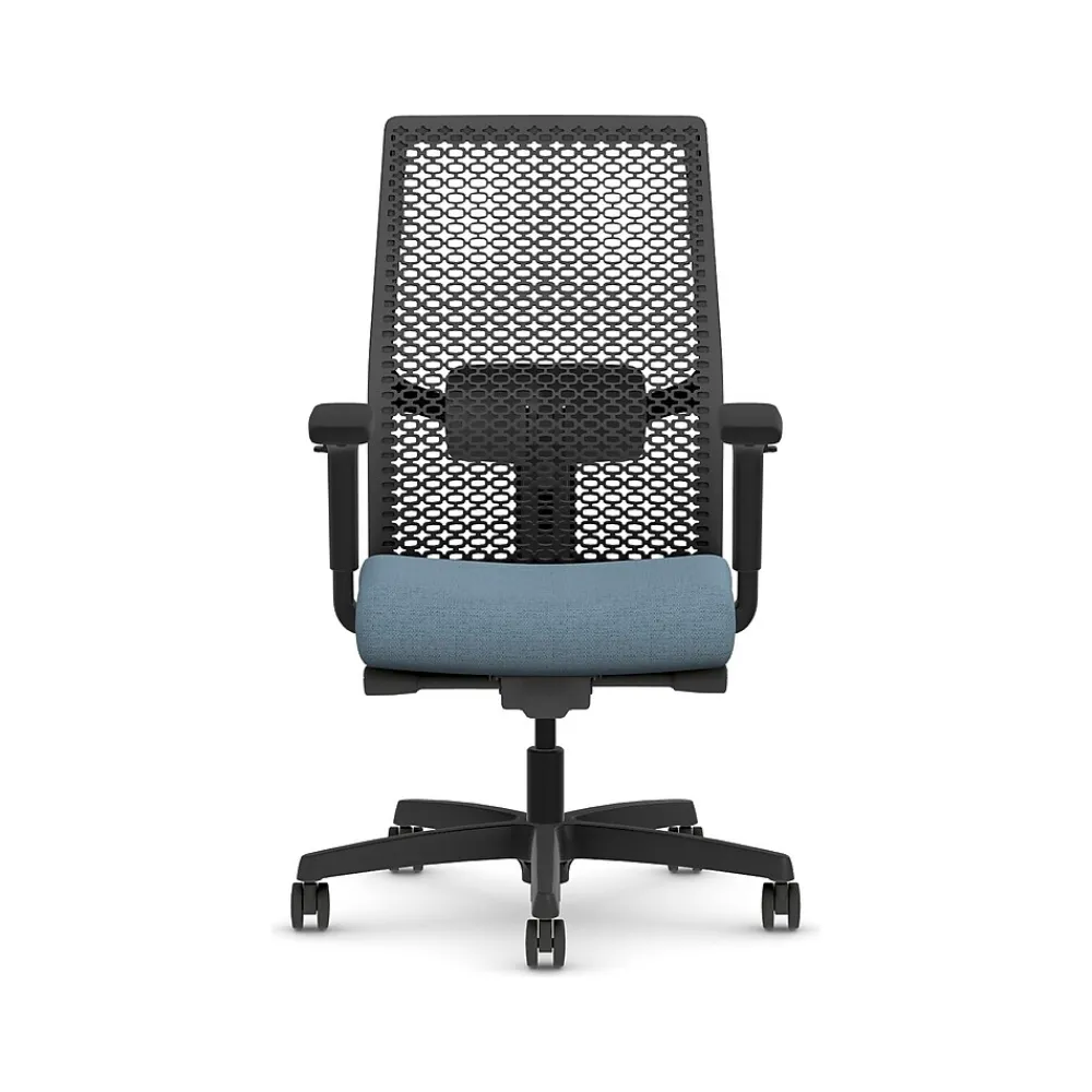 Office Chairs*HON Ignition 2.0 ReActiv Fabric Swivel Task Chair, Carolina/Black (HIWMRAKD.Y2.A.H.0S.HAML21.BL.SB.T)