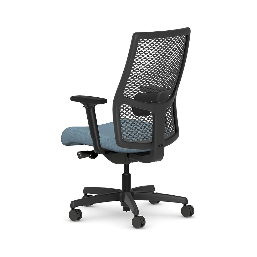 Office Chairs*HON Ignition 2.0 ReActiv Fabric Swivel Task Chair, Carolina/Black (HIWMRAKD.Y2.A.H.0S.HAML21.BL.SB.T)