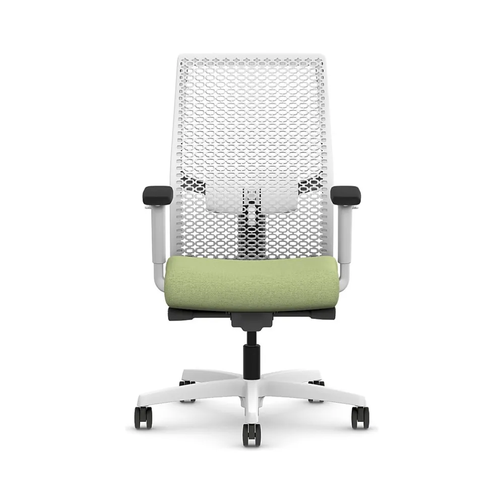 Office Chairs*HON Ignition 2.0 ReActiv Fabric Swivel Task Chair, Fern/Designer White (HIWMRAKD.Y2.A.H.DWR.HAML04.DW.SB.DWX)