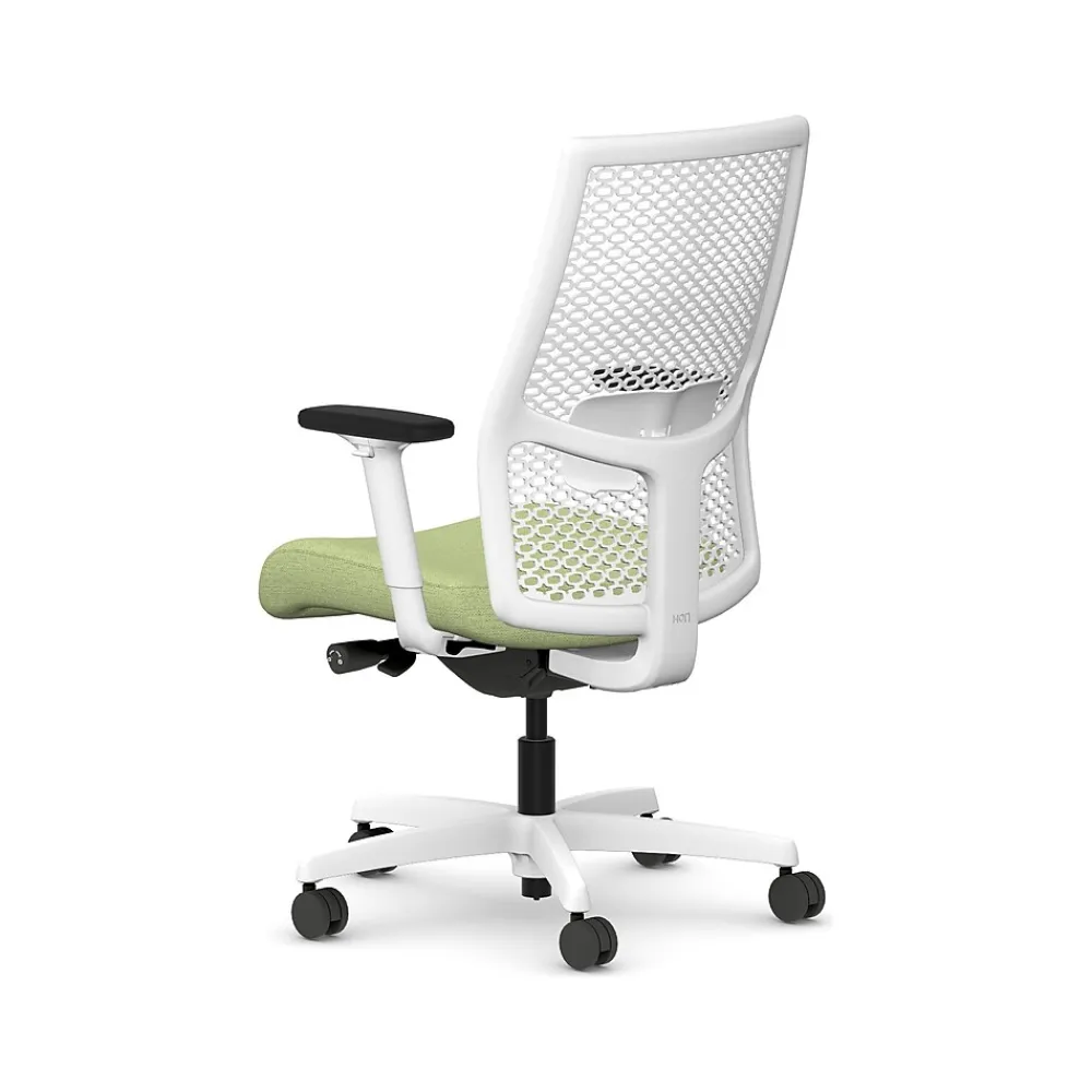 Office Chairs*HON Ignition 2.0 ReActiv Fabric Swivel Task Chair, Fern/Designer White (HIWMRAKD.Y2.A.H.DWR.HAML04.DW.SB.DWX)