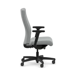 Ergonomic Chairs*HON Ignition 2.0 Vinyl Swivel Task Chair, Flint/Black (HIWMUKD.Y2.A.H.SX39.NL.SB.T) Silver