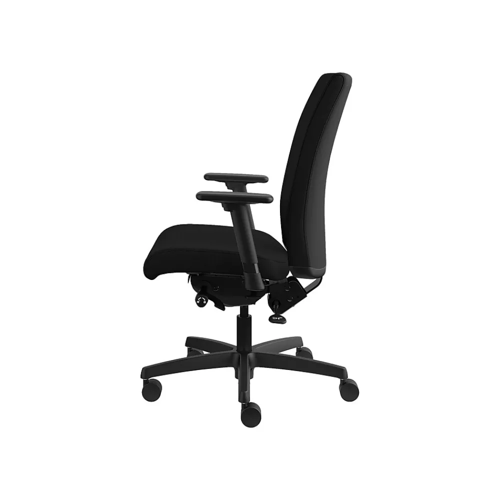 Office Chairs*HON Ignition Fabric Task Chair, Black (IW104CU10)