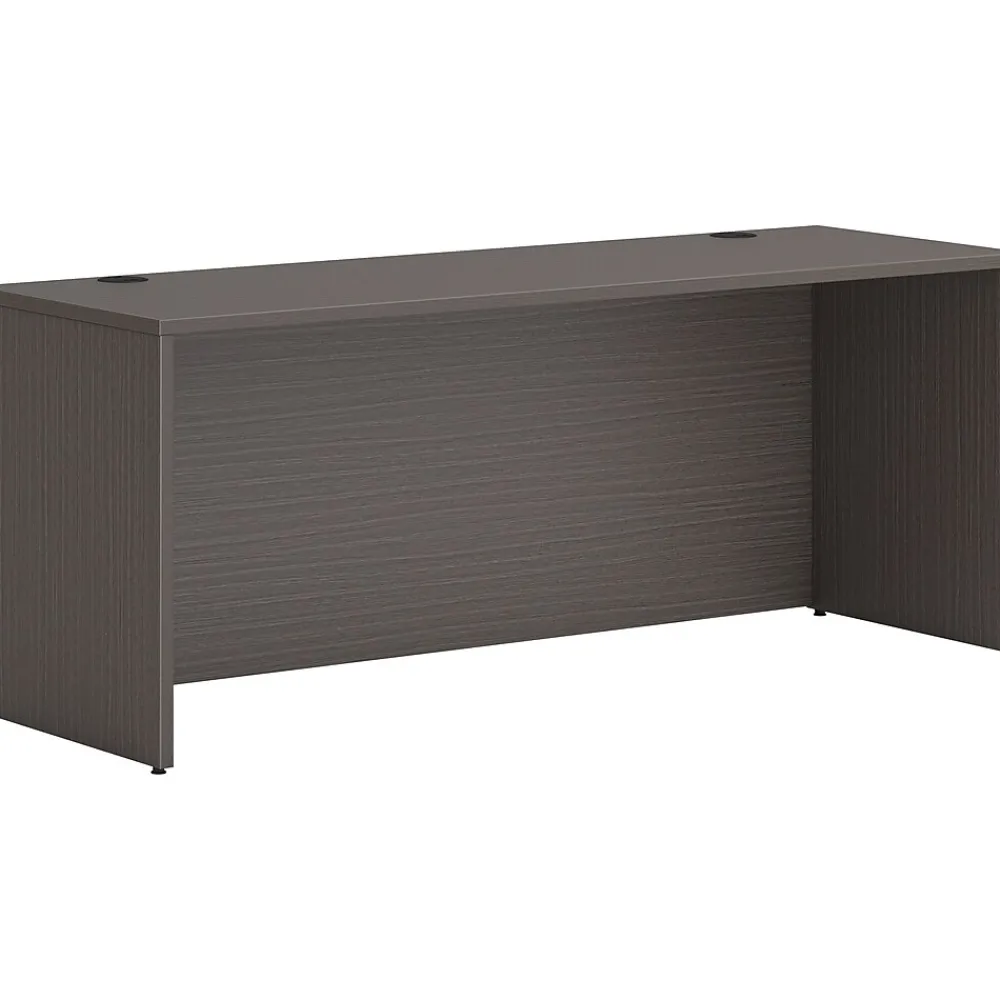 Office Desks*HON Mod 72" Credenza Shell Desk, Slate Teak (HLPLCS7224LSL1)