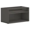 Storage Cabinets*HON Mod 21" Low Storage Credenza with 2 Shelves, Slate Teak (HLPLCL3620S.LSL1)