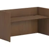Office Desks*HON Mod 72" Reception Desk Shell, Sepia Walnut (HLPLRCPNDS7230.LSE1)