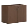 Storage Cabinets*HON Mod 29" Storage Cabinet with 1 Shelf, Sepia Walnut (HLPLSC3620.LSE1)