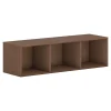 Storage Cabinets*HON Mod 13.5" Wall Cabinet with 1 Shelf, Sepia Walnut (HLPLWMH48.LSE1)