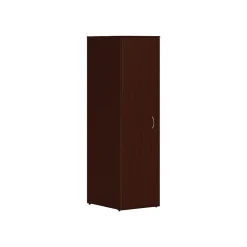 Storage Cabinets*HON Mod 65" Wardrobe with 1 Shelf, Traditional Mahogany (HLPLW1824.LTM1)