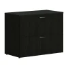 File Cabinets*HON Mod 2-Drawer Lateral File Cabinet, Letter/Legal Size, Lockable, 29"H x 36"W x 20"D, Java Oak (HLPLLF3620L2.LJA1)