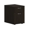 File Cabinets*HON Mod 2-Drawer Vertical File Cabinet, Mobile Pedestal, Letter/Legal, Java Oak, 20" (HLPLPMBF.LJA1)