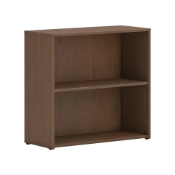 Bookcases*HON Mod 2-Shelf 29"H Bookcase, Sepia Walnut (HLPLBC3013B2.LSE1)