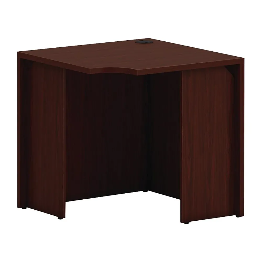 Corner Desks*HON Mod 30"W Corner Desk Shell, Traditional Mahogany (HLPLCS30.LTM1)