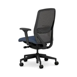Office Chairs*HON Nucleus Fabric/Mesh Swivel Task Chair, Navy/Black (HNR1KD.Y2.STC.A.H.IM.APX13.BL.SB.T)