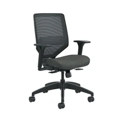 Office Chairs*HON Solve Mesh Back Fabric Computer and Desk Chair, Ink (SVM1ALC10TK)