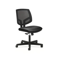 Office Chairs*HON Volt Mesh Back Leather Computer and Desk Chair, Black (H5711.SB11.T)