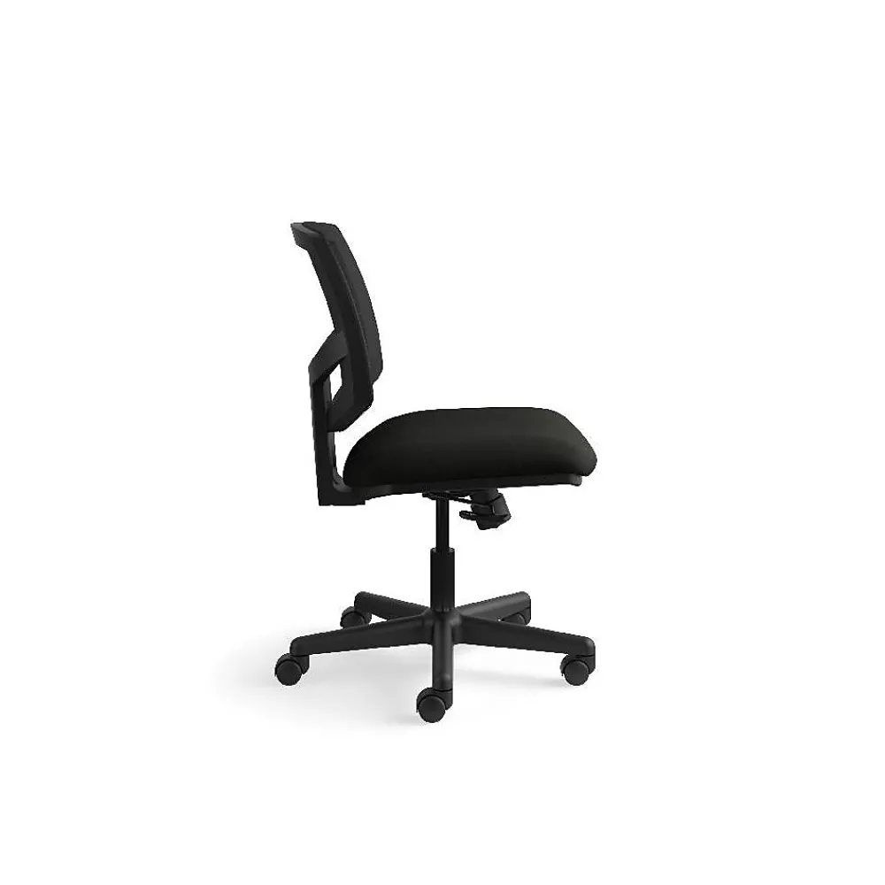 Office Chairs*HON Volt Mesh Back Leather Computer and Desk Chair, Black (H5711.SB11.T)