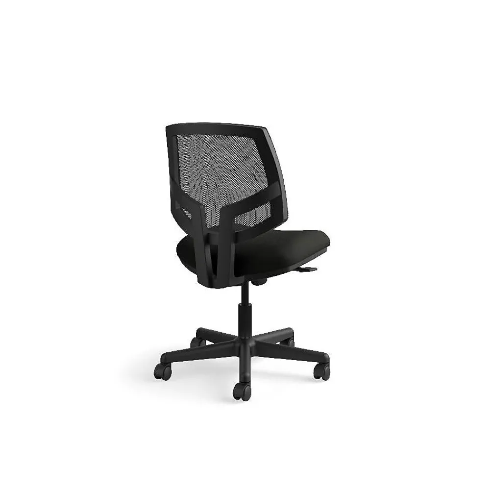 Office Chairs*HON Volt Mesh Back Leather Task Chair, Black (5713SB11T)