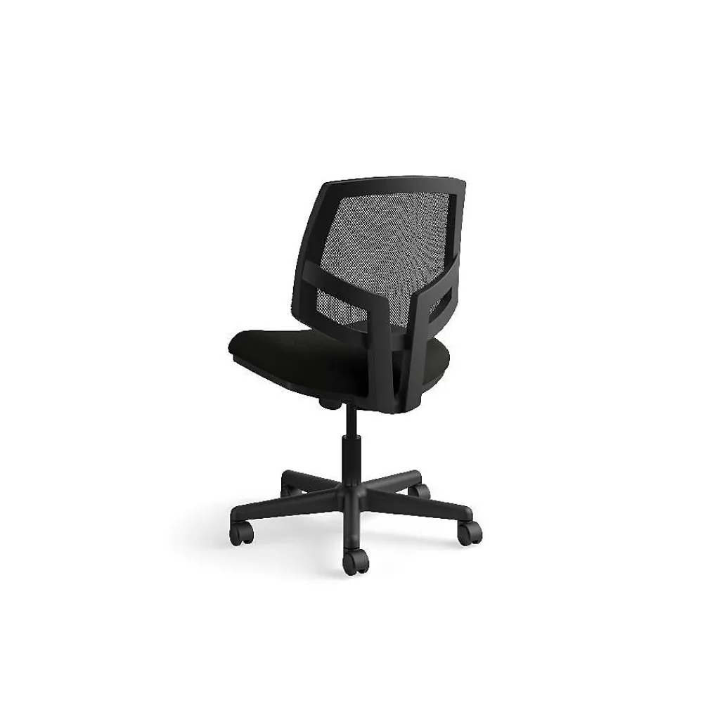 Office Chairs*HON Volt Mesh Back Leather Task Chair, Black (5713SB11T)