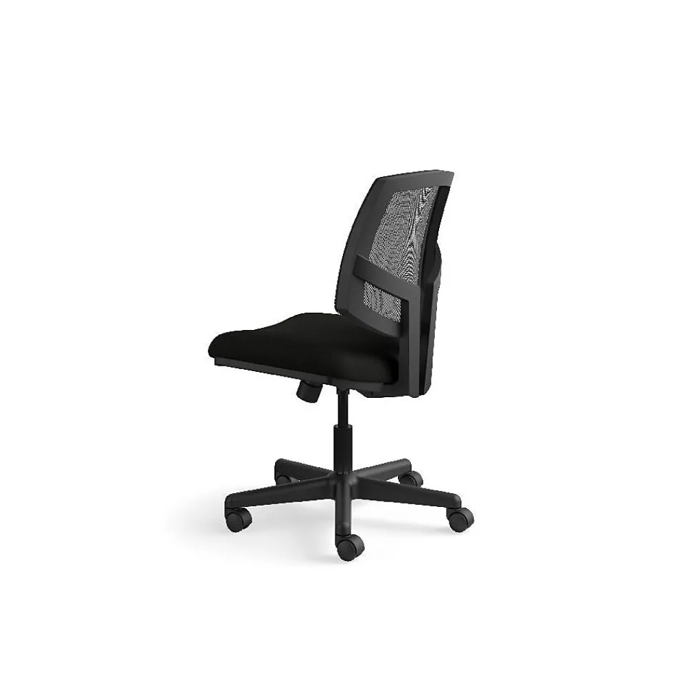 Office Chairs*HON Volt Mesh Back Leather Task Chair, Black (5713SB11T)