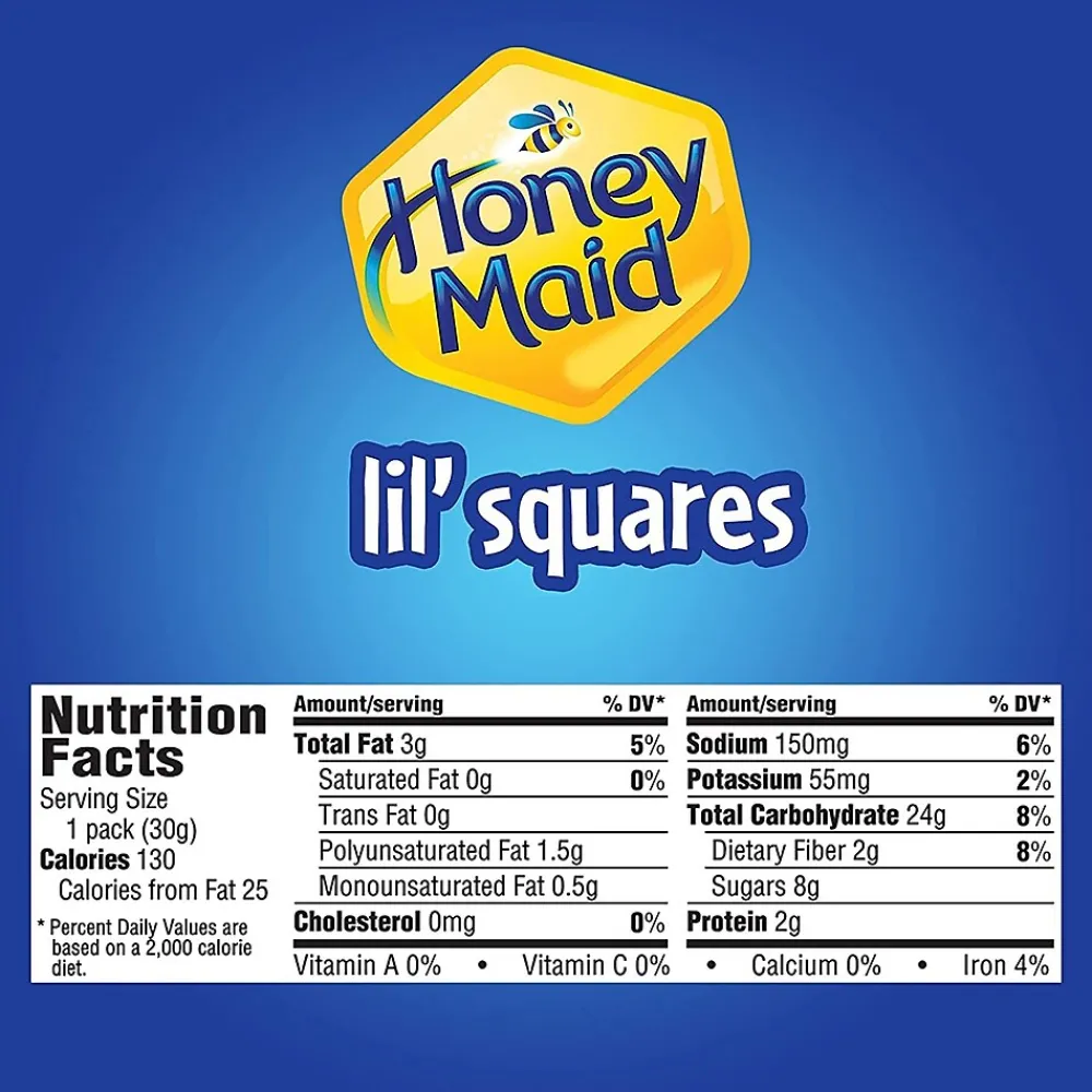 Honey Maid Honey Graham Crackers, 1.06 oz., 72/Carton (MOZ001932000166)