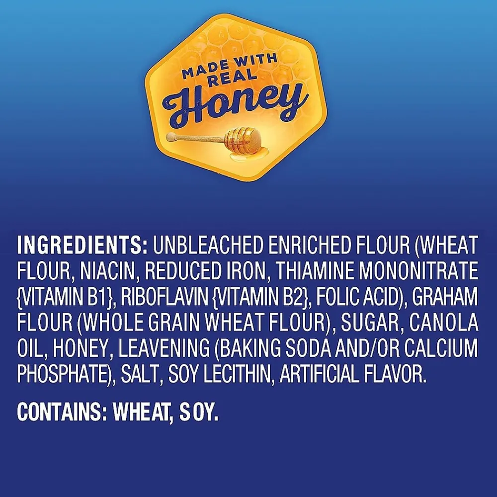 Honey Maid Honey Graham Crackers, 1.06 oz., 72/Carton (MOZ001932000166)