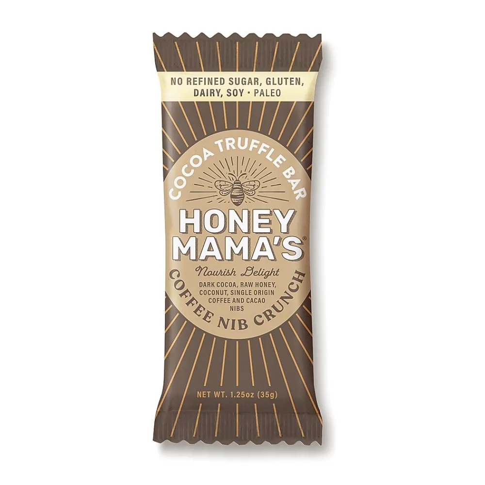 Honey Mama's Coffee Nib Crunch, 1.25 Oz., 12/Box (358-00001)