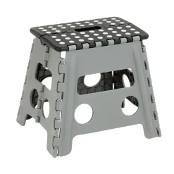 Honey-Can-Do 1.07'H Plastic Step Stool (TBL-09268)