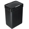 Motion Sensor Steel Indoor Trash Can with Automatic Lid, 13.2 Gallon, Black (TRS-08415)<Honey-Can-Do Clearance