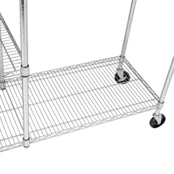 Shelving*Honey-Can-Do Rolling Closet with Garment Bar and Shelves, 18