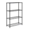 Shelving*Honey-Can-Do 4-Shelf Metal Shelving Unit, 36"W, Black (SHF-03936)