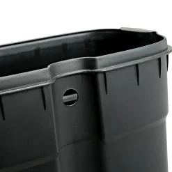 Steel Indoor Trash Can Set with Hinged Lid, 7.92 & 1.32 Gallon, White (TRS-09076)<Honey-Can-Do Sale